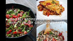 3.2K views · 21 reactions | Have a pound of ground turkey sitting in the fridge? (454g) Here are 10 different easy-breezy recipes you can make with it! | The Gracious Pantry | Facebook
