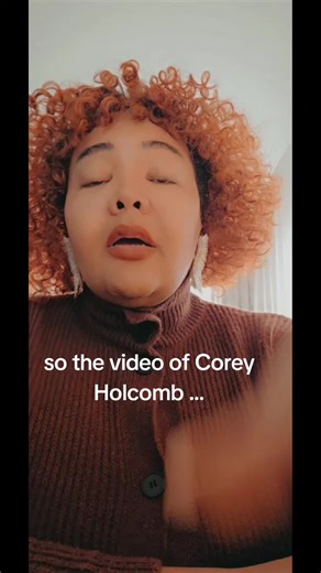 so about Corey Holcomb #coreyholcomb #video #thoughts