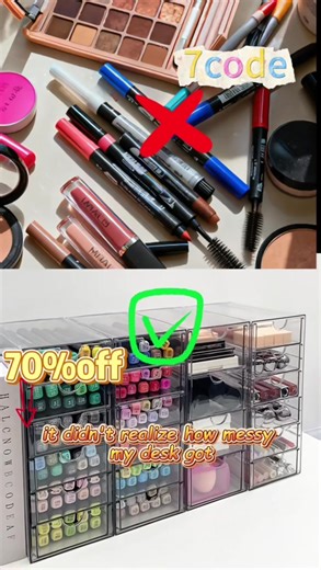 Transparent storage box, at a glance, easily find the items you need, saying goodbye to the trouble of searching.#storagebox #homeorganization #fyp #recommend #Good