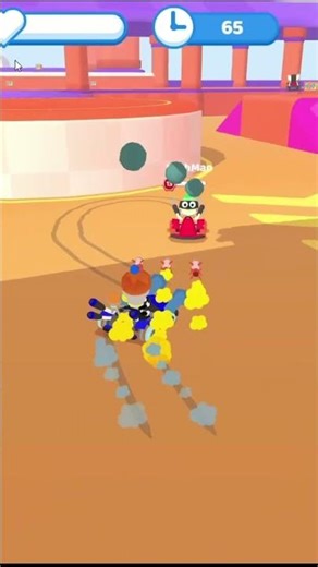 This team match went CRAZY in smash karts 😱😱 #shorts #smashkarts #gamingshorts