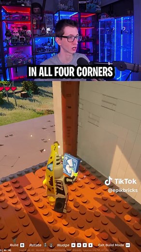 How to Build an Elevator in LEGO Fortnite