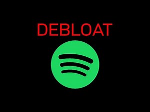 How to DEBLOAT and MOD Spotify!
