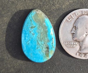 Kingman Mine Turquoise Cabochon - Etsy