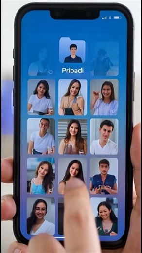Sembunyikan foto pribadi di aplikasi folder yang tersamarkan #Shorts