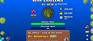 Unlock the Ultimate Coins in Geometry Dash - Spam Challenge 100%