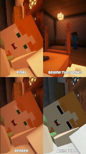 Alex Dark Side 😈 Alexbrine appears at the End ☠️ | Minecraft Animation (Behind The Scenes)