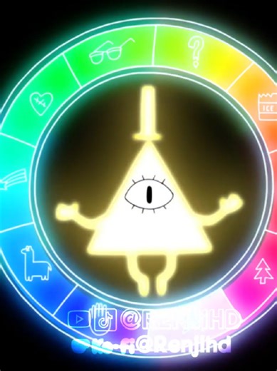 Ecoute Cherie//Colour Wheel x Gravity falls Bill cipher Zodiac and Anthro falls au. Snuck my oc Ren. hint 2nd orange old guy #fyp #colourwheel #GravityFalls #ecoutecherie renji #animation bill cipher