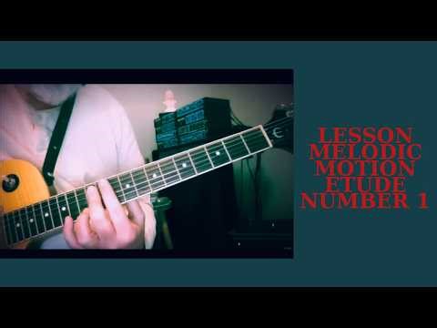 LESSON - MELODIC MOTION ETUDE # 1 - Am - E7/G#