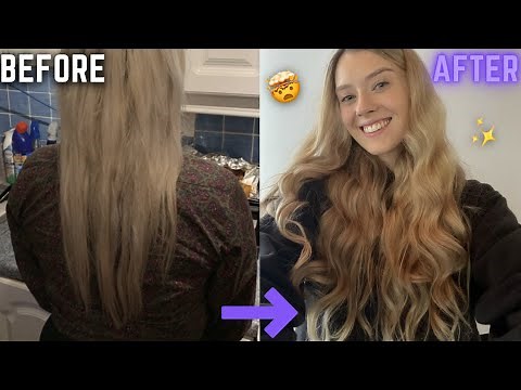 How I saved my EXTREMELY damaged bleached hair - STAYING BLONDE ✨ fried + dead to thick + healthy