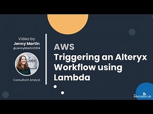 Triggering an Alteryx workflow using Lambda