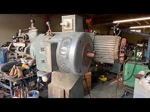 Reassembling the variable speed drive on the comet mill