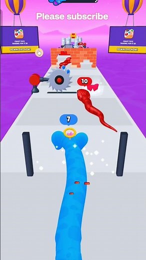 snake run 3d new update part 165 #games #viralvideo