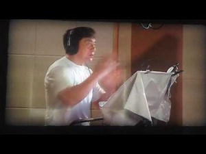 Jackie Chan doing Monkey's voice for the Nut Job 2