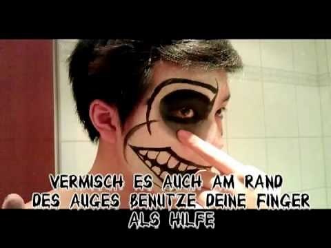 Halloween Skelett Make Up Tutorial