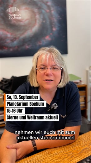 Planetarium Bochum on Instagram: "🌌 Deutschland schaut in die Sterne! 🌌 Am 13.09.2025 findet die Lange Nacht der Astronomie mit Aktionen im ganzen Land statt – und wir sind in Bochum dabei. 👉 Den Auftakt macht „Planetarium Live – Sterne und Weltraum aktuell“: 🔭 Blick zum aktuellen Sternenhimmel & Saturn ✨ mögliche Live-Bilder der Venus aus Bochum 🚀 Neuigkeiten von Raumsonden im Sonnensystem 📅 Samstag, 13.09.2025, 15 Uhr 📍 Planetarium Bochum 🎟️ Jetzt Ticket sichern!"