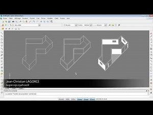 DraftSight : Dessiner une axonométrie
