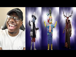 The Masked Singer The Deer, The Hippo, The Pineapple Performances and Reveal REACTION!
