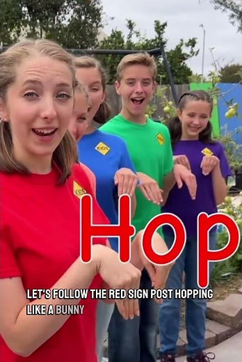 Follow the Leader with Sign Post Kids! Pt.1 #shorts ￼