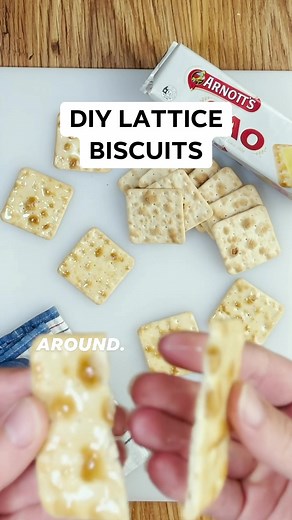 RIP lattice biscuits 🥲. To find out more, search ‘homemade lattice biscuits’ on taste.com.au. #cooking #biscuit #dessert #diy #recipes | Taste.com.au
