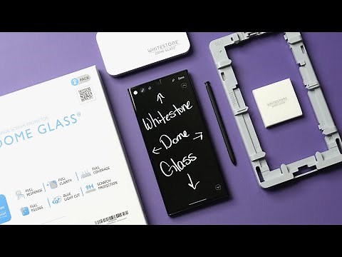 Samsung Galaxy S23 Ultra Whitestone Dome Tempered Glass PERFECT Installation Tutorial!