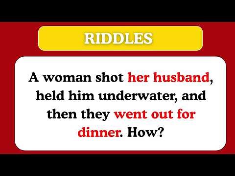 only smart people can solve these riddles | lateral thinking part-1 |