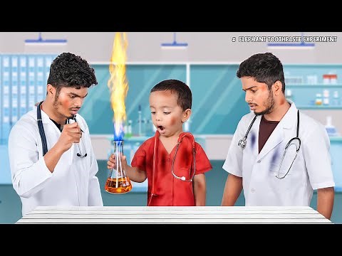 🔥 Elephant Toothpaste Explosion with Nirav | Crazy Science Experiment 🧪💥