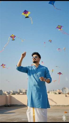 Makar Sankranti Kite Flying Photo Editing | Makar Sankranti Gemini Prompt | Makar Sankranti Prompt