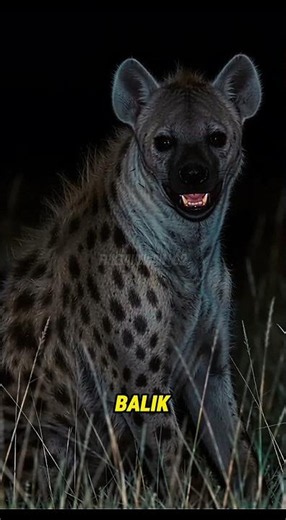 The Smart Night Hunter #wildlife #heyna #savanna #animals