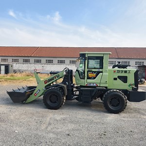 [Hot Item] New Small Mini Front End Compact Articulated Shovel Bucket CE Wheel Loader Agriculture Tractor Loader Backhoe Loader