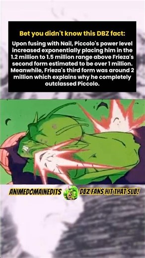 Piccolo thought he was HIM.. #dragonball #dragonballz #dbz #shorts #animeshorts #anime #fyp