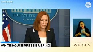 15K views · 561 reactions | White House Press Secretary Jen Psaki pushed back after a male reporter questioned President Joe Biden's support for abortion despite his Catholic faith. https://bit.ly/3mSpTE6 | USA TODAY | Facebook