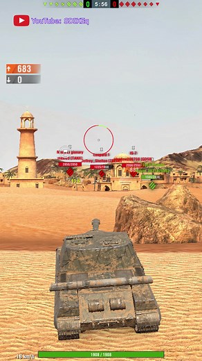 World of Tanks Blitz Obj 268 Gameplay Highlights