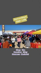 114K views · 88 reactions | Every Saturday! Come shop and enjoy the weekly Bossier City Farmers Market. 65+ Vendors and Food Trucks weekly! Free admission and free parking. We’re even pet friendly! Come hungry, leave happy! | Bossier City Farmers Market | Facebook