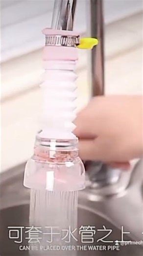 Kitchen Shower Splash Fan Faucet With Clip Water-Saving Filter tap nozzle extended Each Random Color