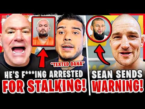 BREAKING! Former UFC Fighter ARRESTED for STALKING! Sean Strickland SENDS A WARNING to Khamzat!