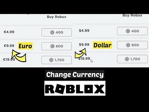 Change local currency Roblox | How to change Roblox currency from euro to USD | Roblox VPN currency