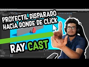 Unity 2023 l 🟢 RayCast - Proyectil disparado hacia donde de click🖱️ 💥 💢