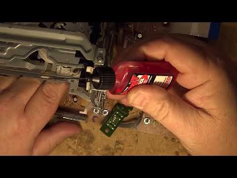 Toshiba D-VR7 Combo DVD recorder VCR with 2 VCR faults repaired A dumpster find brought back from