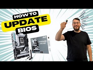 ASUS Prime Z790-A WiFi BIOS Update Tutorial