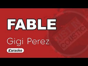 Gigi Perez - Fable (Karaoke with Lyrics)