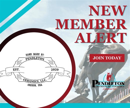 Please welcome Pendleton Ceramics to the Pendleton Chamber family! 🎉🎨 We’re thrilled to have this talented local business join our community. This local gem specializes in handmade, one-of-a-kind pottery and ceramics that bring a touch of artistry to every home. From functional pieces to stunning decorative art, Pendleton Ceramics is all about creativity, quality, and supporting local craftsmanship. Want to be part of a network that supports local businesses like theirs? Learn more about membe