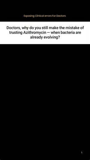 Trusted by 60,000+ doctors on Instagram: ""Azithromycin treats acne fast, but short bursts can lead to resistant bacteria and longer flares. Use wisely to protect skin and future treatments." Azithromycin acne resistance Antibiotic misuse Bacterial biofilm Resistance development Inflammatory acne Antibiotic stewardship Alternative acne treatments Long-term antibiotic risks"