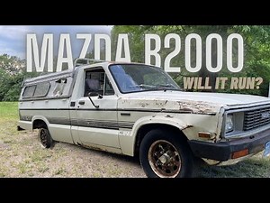 80’s Mazda Truck abandoned for 30 years - WILL IT RUN?