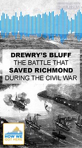 This week in 1862, Confederate soldiers from Chesterfield protected Richmond from a Union attack along the James River. Learn all about it in our podcast How We Got Here >> https://bit.ly/3dPc7dM | 12 On Your Side