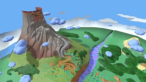 Mario Kart 8 Deluxe - GCN DK Mountain - Download Free 3D model by H,yoshi (@HY2245)