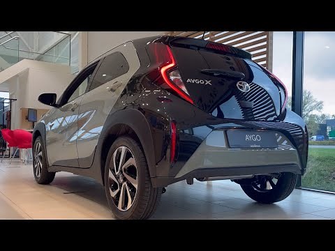 Toyota NEW Aygo X 2025 Tarragon Premium Metal 17 Inch Pulse Walk Around & Detail Inside