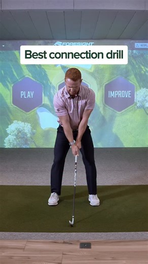 Club Lab Golf on Instagram: "This is a great drill to connect the golf swing - the feel is for it to move as one. #clubfitting #clubfitter #clubfittings #clubfitters #clubbuilding #clubbuilder #clublabgolf #golfcoach #golfcoaching #simulator #indoorgolfsimulator #golfsimulator #golfsimulators #foresightsports #golfsimulation"