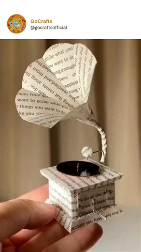 Step back in time with this beautiful vintage-style paper gramophone! 🎶✨ Crafted entirely from printed paper, this miniature masterpiece captures the charm of old music players while celebrating the joy of handmade art. From the delicate horn to the tiny base, every detail is carefully shaped to create a nostalgic and creative display piece. This craft is perfect for art lovers, gift makers, and anyone who enjoys unique decorations with personality. Whether placed on a shelf, desk, or added to 