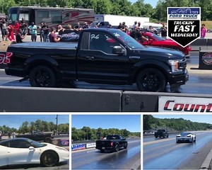 Boosted F-150 Destroys a Lamborghini, a Ferrari and a Challenger