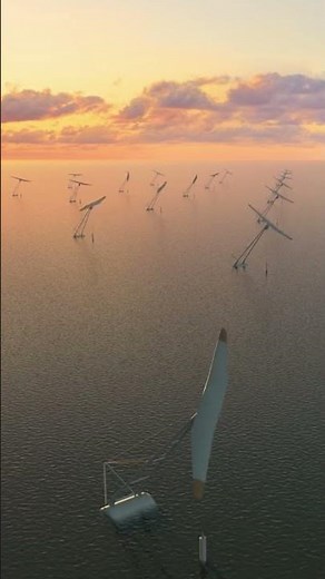 Stürme sind für diese Windkraftanlage kein Problem